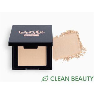 Whats Up Beauty Wind Dancer Pressed Setting Powder - Light Vegan Makeup Beauty